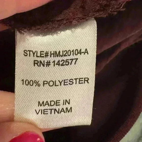 Burgundy Haute Monde Jacket - Picture 5 of 7